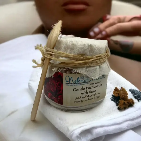 All-Natural Almond Rose Facial Scrub