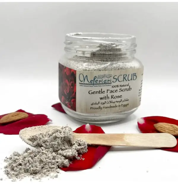 Coconut flakes exfoliating body scrub