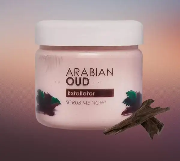 RAW AFRICAN | Oud Exfoliator | 200 gm | Organic Body Scrub | Moisturizing and Exfoliating | Agarwood Essence | Vegan | Moisturizing and Exfoliating 100% Natural Essential Oils