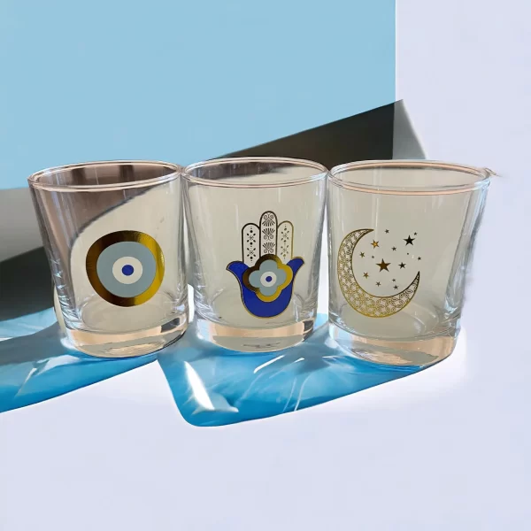 Mindada Layal Istanbul Old Fashioned Glass Set - 6 Elegant 250ml - Image 4