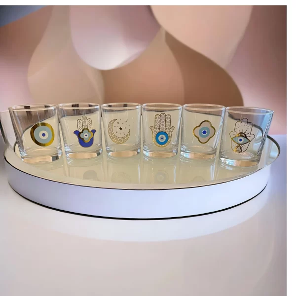 Mindada Layal Istanbul Old Fashioned Glass Set - 6 Elegant 250ml - Image 7