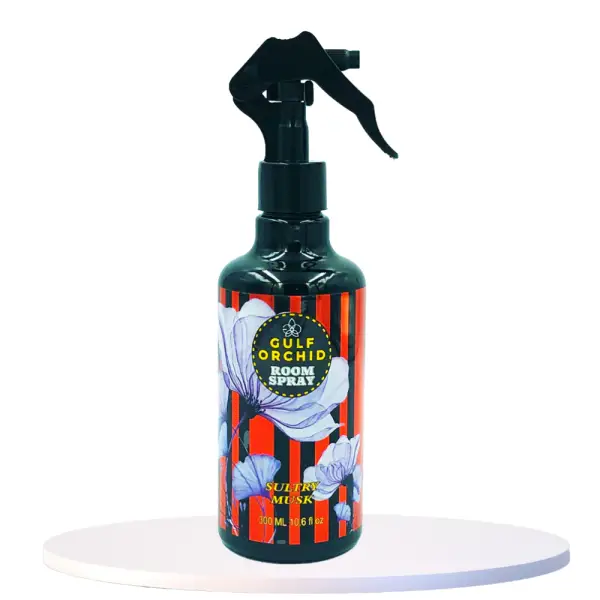 Gulf Orchid Sultry Musk Room Spray - 2-in-1 Freshener and Sanitizer - 300ml - Image 3
