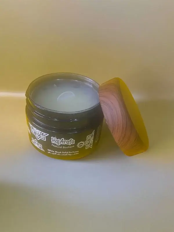 White Musk Solid Perfume Mahkmeria - 100% Alcohol-Free, Long-Lasting Fragrance - Image 2