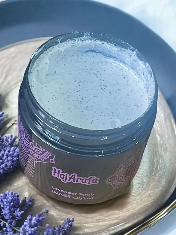 Haj Arfa Organic Lavender Whitening & Moisturizing Scrub - Image 3