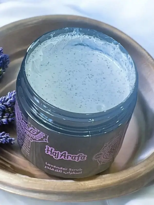 Haj Arfa Organic Lavender Whitening & Moisturizing Scrub - Image 6