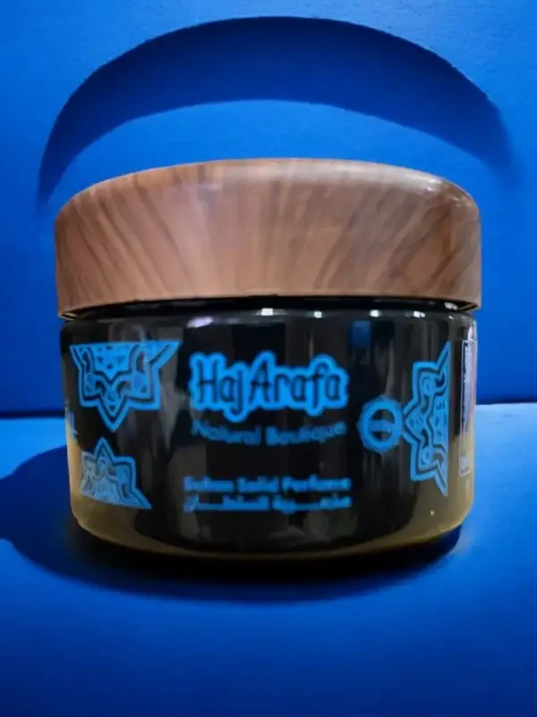Haj Arafa Sultan Solid Perfume for Body & Hair - 100gm - Image 3