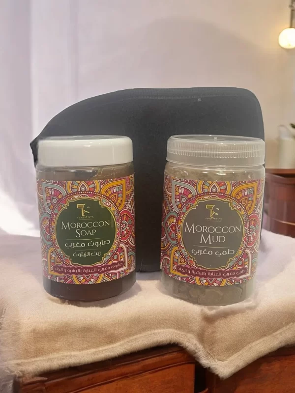 Moroccan Soap Collection - Authentic Moroccan Bath Set - Image 3
