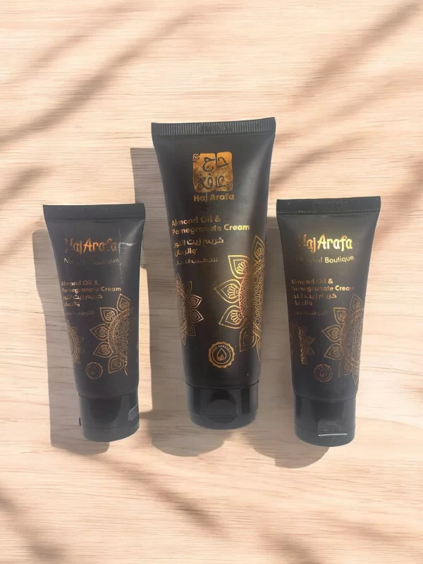Haj Arafa Almond Oil and Pomegranate Cream - Nourishing & Rejuvenating Skincare - Image 4