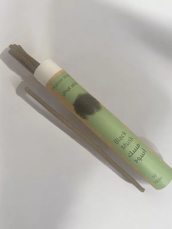Haj Arafa Black Musk Incense Sticks - Handcrafted, Organic & Natural Aromatherapy - Image 3