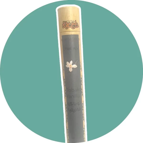 Haj Arafa Tobacco Vanilla Incense Sticks - Handcrafted, Organic & Spiritual Aromatherapy