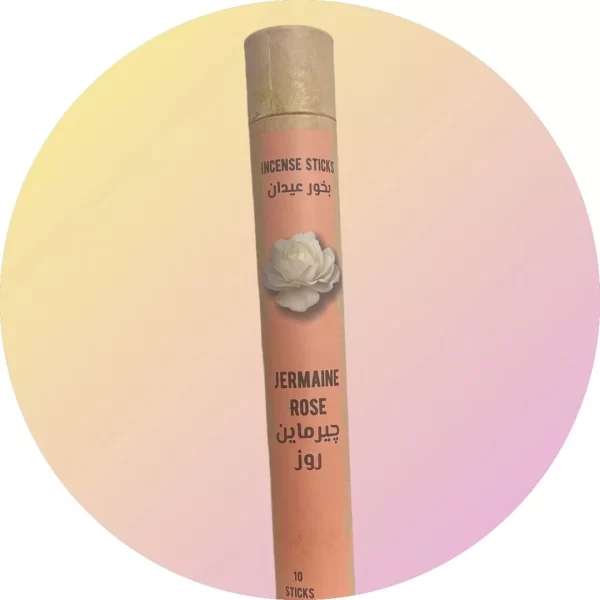 Haj Arafa Germaine Rose Incense Sticks - Handcrafted, Organic & Spiritual Aromatherapy