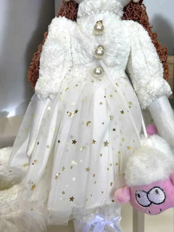 Handmade Holiday Doll with Arabic Calligraphy - Image 8