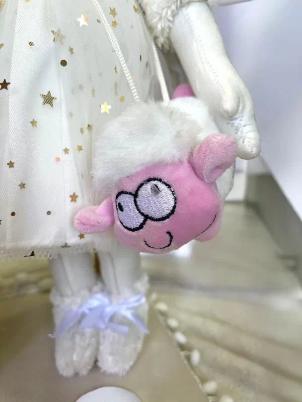 Handmade Holiday Doll with Arabic Calligraphy - Image 10