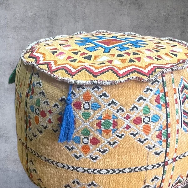 Arabian Seating Floor Pouf – sugar - Image 3