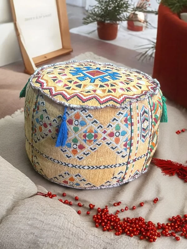 Arabian Seating Floor Pouf – sugar