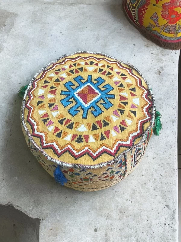 Arabian Seating Floor Pouf – sugar - Image 2