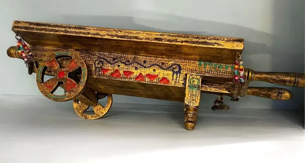 "Beit El Ezz" Ahlan we Sahlan Arabic Handmade Wooden Glass Tray – Calligraphy Art - Image 5