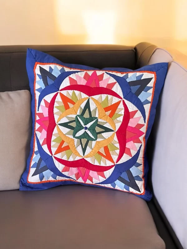 Colorburst Khayamiya Cushion - Image 3