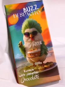 Despacito Buzz Dubai Chocolate Kunafa & Pistachio Bar
