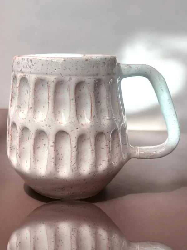 Handmade Speckled Pottery Mug