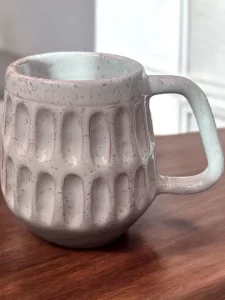 Handmade Speckled Pottery Mug