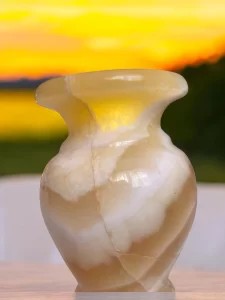 Handmade Alabaster Vase