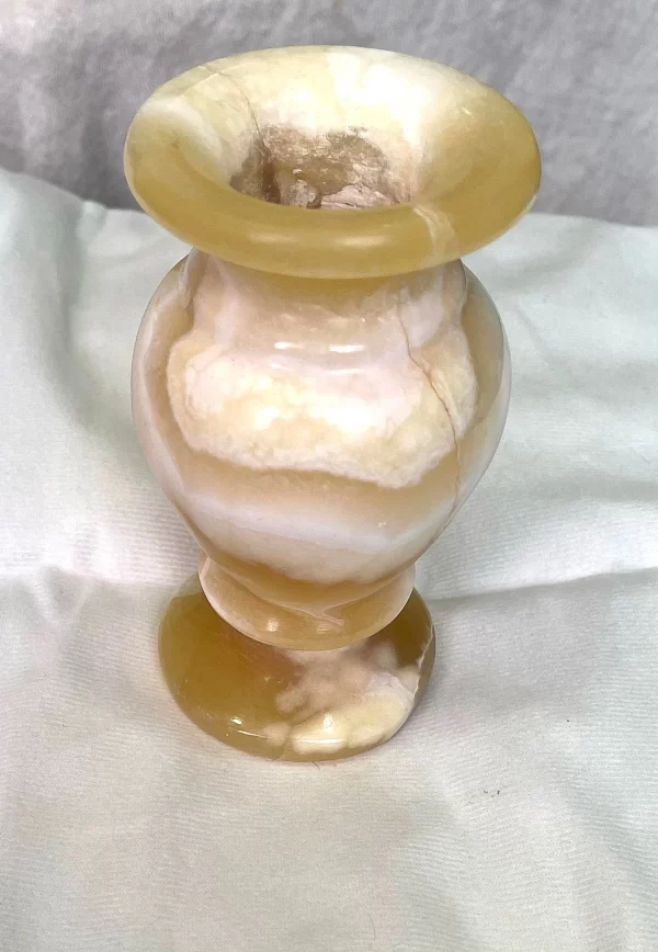 Handmade Alabaster Vase - Image 3