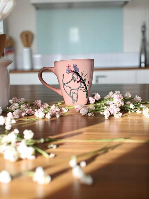 Handmade Pink Mother’s Day Mug – “You Are the Mom Everyone Wishes They Had” - Image 6