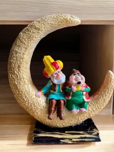 Fananees Ramadan Crescent Moon Figurine