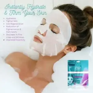 Eva Skin Clinic Hyaluronic Sheet Mask - 3 Sheets | Intense Hydration and Firmness