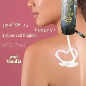 Oud Oil & Vanilla Cream - Moisturizing Body Lotion