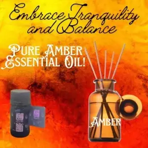 Pure Amber Essential Oil - Ultimate Relaxation and Spiritual Balance