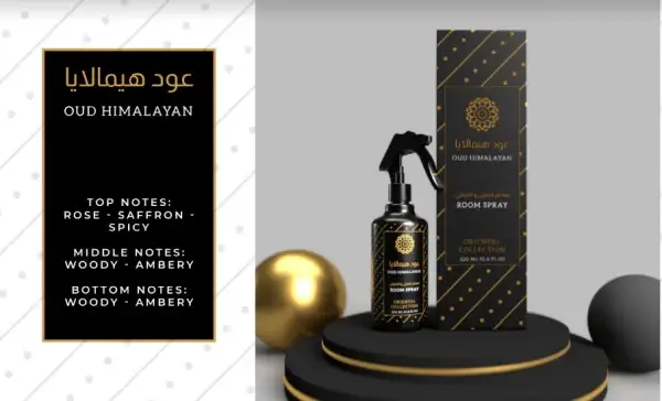 Gulf Orchid Oud Himalayan Oriental Room Spray - 300ml - Image 2