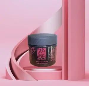 Haj Arfa Organic Rose Petals Scrub - Nourishing & Exfoliating