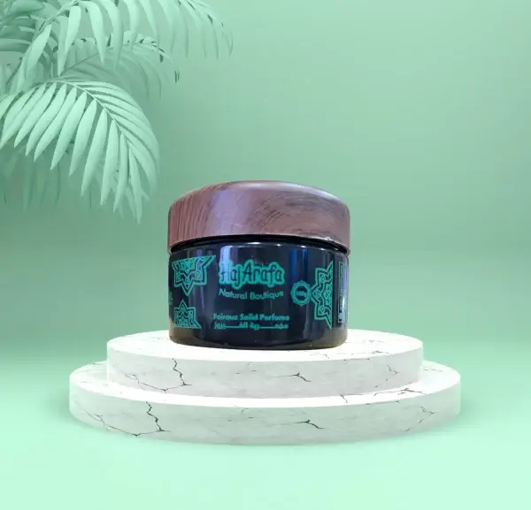 Haj Arafa Fayrouz Solid Perfume for Body & Hair - 100gm