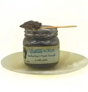foot exfoliating scrub peppermint and eucalyptus blend