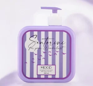 Mood Santorini Hand Wash with Shea Butter & Coconut Oil - Moisturizing & Gentle |