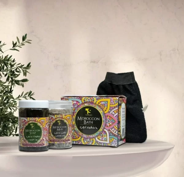 Moroccan Soap Collection - Authentic Moroccan Bath Set