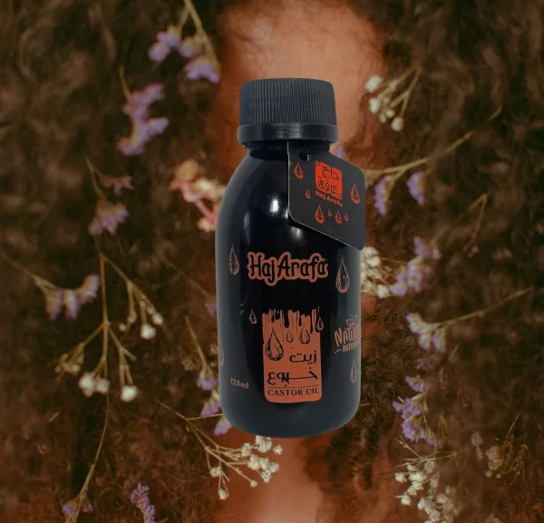 Haj Arafa Castor Oil - Enhance Hair, Eyebrows & Eyelashes Naturally (125ml)