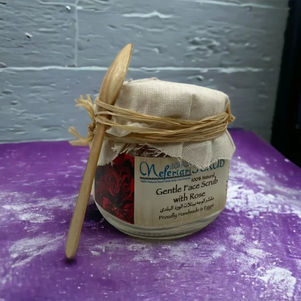 Radiant Glow: All-Natural Almond Rose Facial Scrub - Image 6