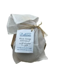 Rice soap for skin whitening by Nefertari